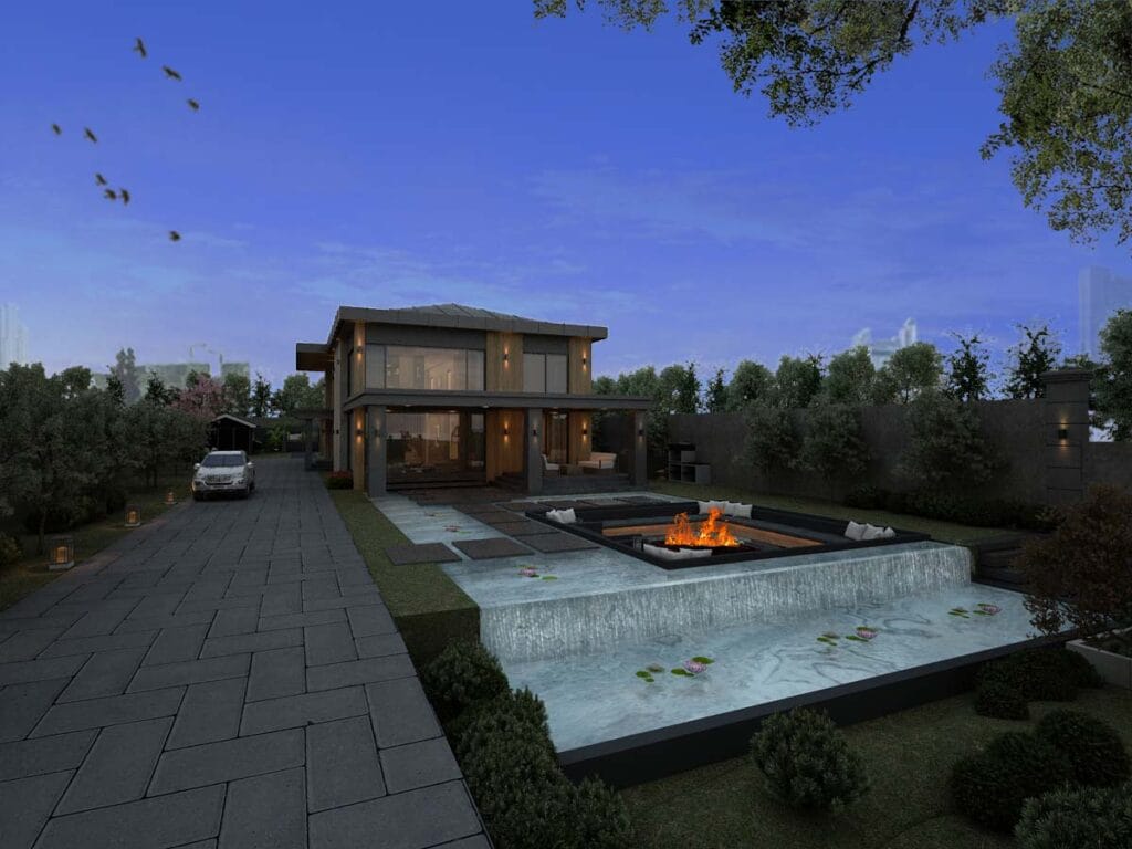 Private villa In Istanbul - Derun architecture and interior design - residential design - villa interior and exterior design - Turkey and UAE