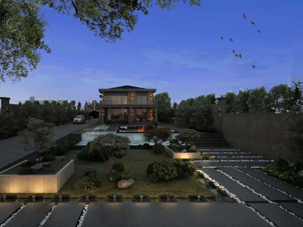 Private villa In Istanbul - Derun architecture and interior design - residential design - villa interior and exterior design - Turkey and UAE