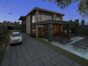 Private villa In Istanbul - Derun architecture and interior design - residential design - villa interior and exterior design - Turkey and UAE