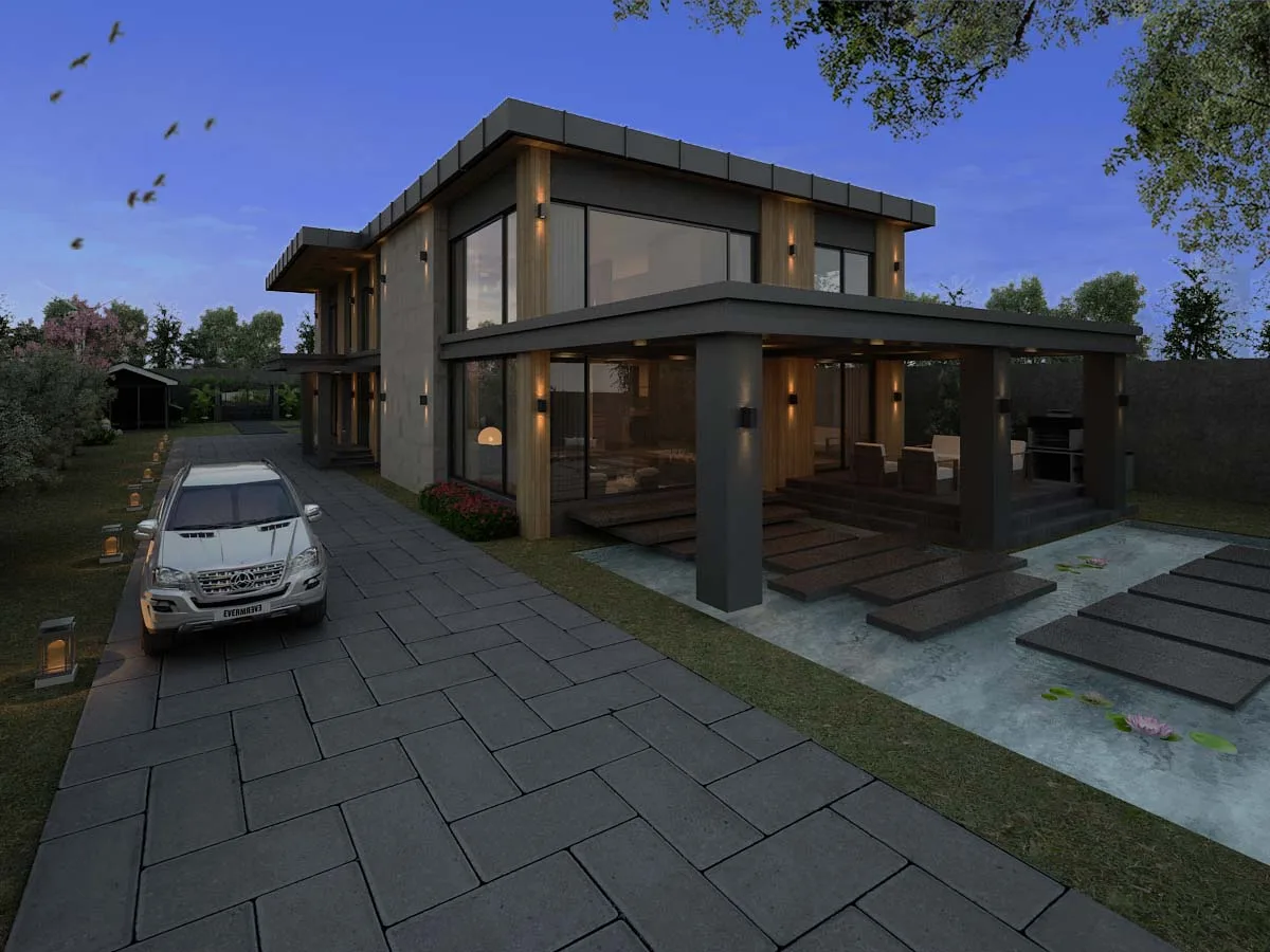Private villa In Istanbul - Derun architecture and interior design - residential design - villa interior and exterior design - Turkey and UAE