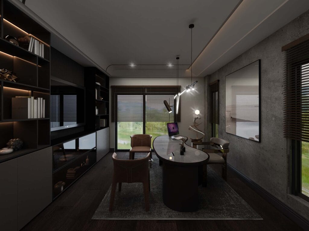 Private villa In Istanbul - Derun architecture and interior design - residential design - villa interior and exterior design - Turkey and UAE