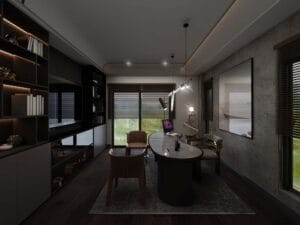 Private villa In Istanbul - Derun architecture and interior design - residential design - villa interior and exterior design - Turkey and UAE