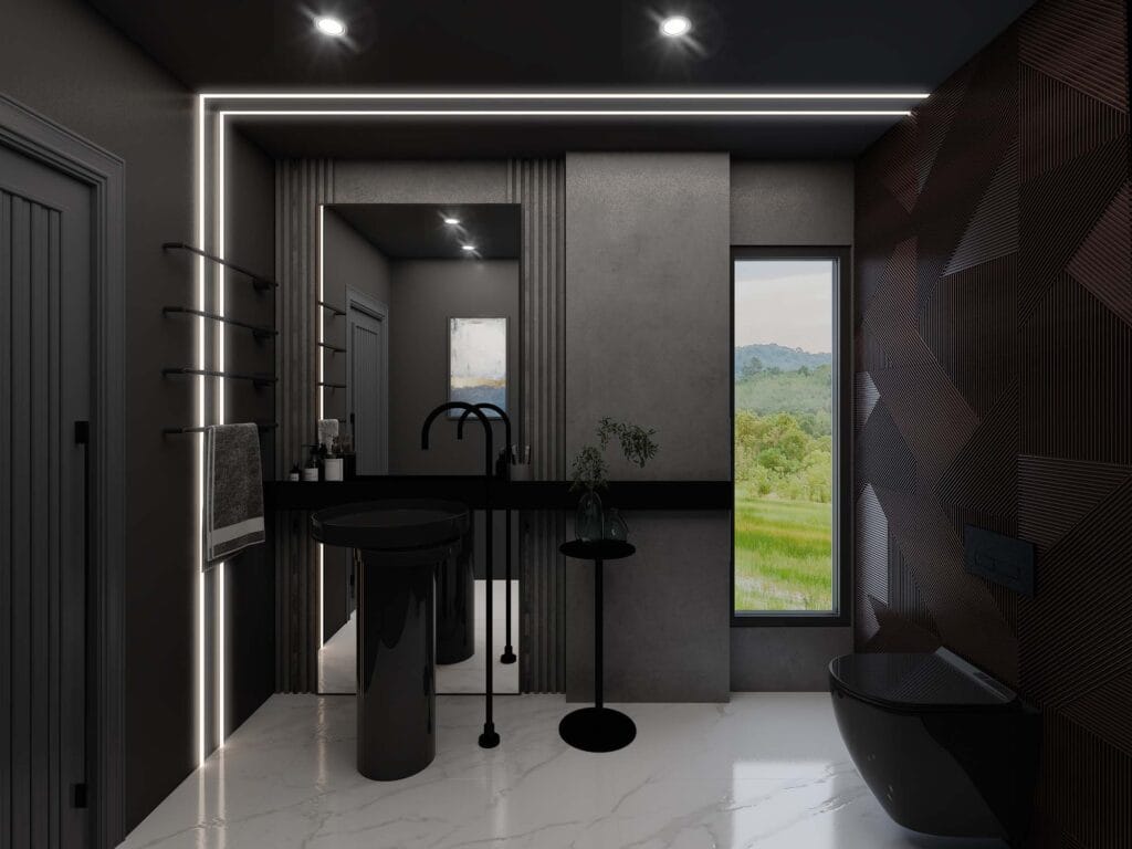 Private villa In Istanbul - Derun architecture and interior design - residential design - villa interior and exterior design - Turkey and UAE